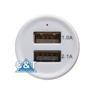 2 USB 港 3.1A iPhone のための携帯用 USB 車の充電器プラス 6 6/iPad の空気