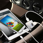 iPhone 6 の 4 港が付いているプラスの Samsung ギャラクシー S6 S5 S4 USB 車の充電器のアダプター