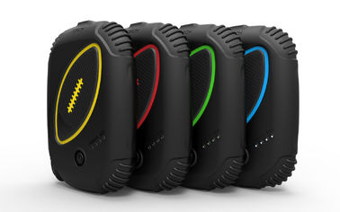 Smartphones のための黒い耐震性のちり止めバックアップ 8800mAh 力銀行