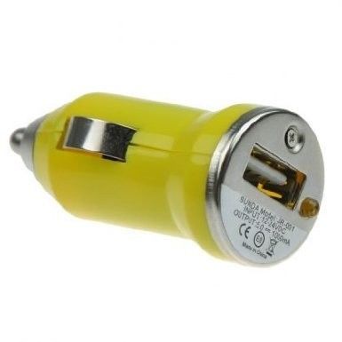 Apple の iPhone 4/4G のための黄色い USB Apple の iPhone 車の充電器 16GB/32GB